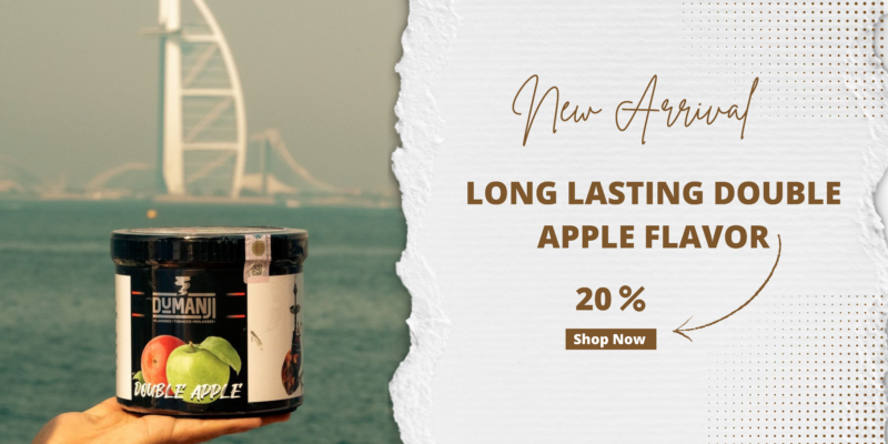 Double Apple Long lasting shisha flavor